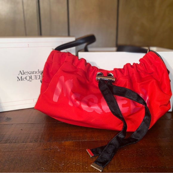 Alexander McQueen Handbags - Alexander McQueen The Mini Bundle Graffiti Nylon Bag